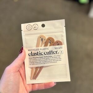 NWT 3 Piece Multi Color Elastic Cutters Set